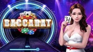 Tampilan studio Asia Gaming sanoybonito dengan dealer langsung dan meja baccarat